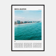 Boca Raton Travel Color Poster