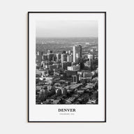 Denver Portrait B&W No 1 Poster