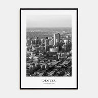 Denver Portrait B&W No 1 Poster