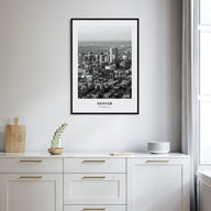 Denver Portrait B&W No 1 Poster