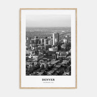 Denver Portrait B&W No 1 Poster