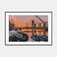Dublin Landscape Color Poster