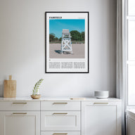 Fairfield Travel Color Poster