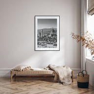 Florence Photo B&W No 1 Poster