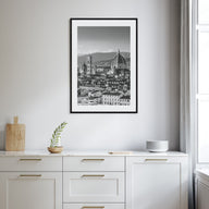 Florence Photo B&W No 1 Poster
