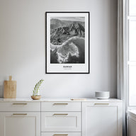 Hawaii Portrait B&W No 2 Poster