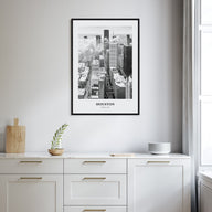 Houston Portrait B&W No 1 Poster
