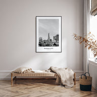 Kansas City Portrait B&W No 1 Poster