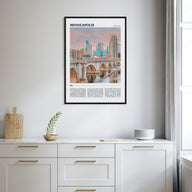 Minneapolis Travel Color No 2 Poster