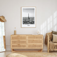 Paris Portrait B&W No 2 Poster