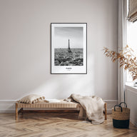 Paris Portrait B&W No 2 Poster