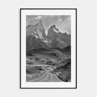 Patagonia Photo B&W Poster