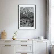Patagonia Photo B&W Poster