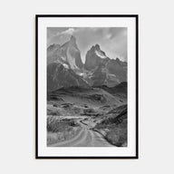 Patagonia Photo B&W Poster