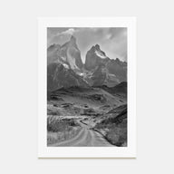 Patagonia Photo B&W Poster