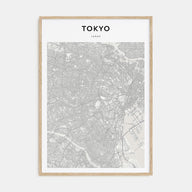 Tokyo Map Portrait Poster