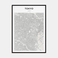 Tokyo Map Portrait Poster