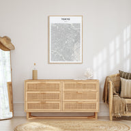 Tokyo Map Portrait Poster