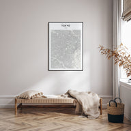 Tokyo Map Portrait Poster