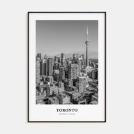 Toronto Portrait B&W No 1 Poster