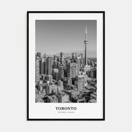 Toronto Portrait B&W No 1 Poster