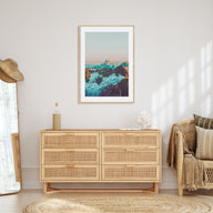 Alpine Landscape Photo Color Poster