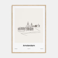 Amsterdam Drawn No 1 Poster