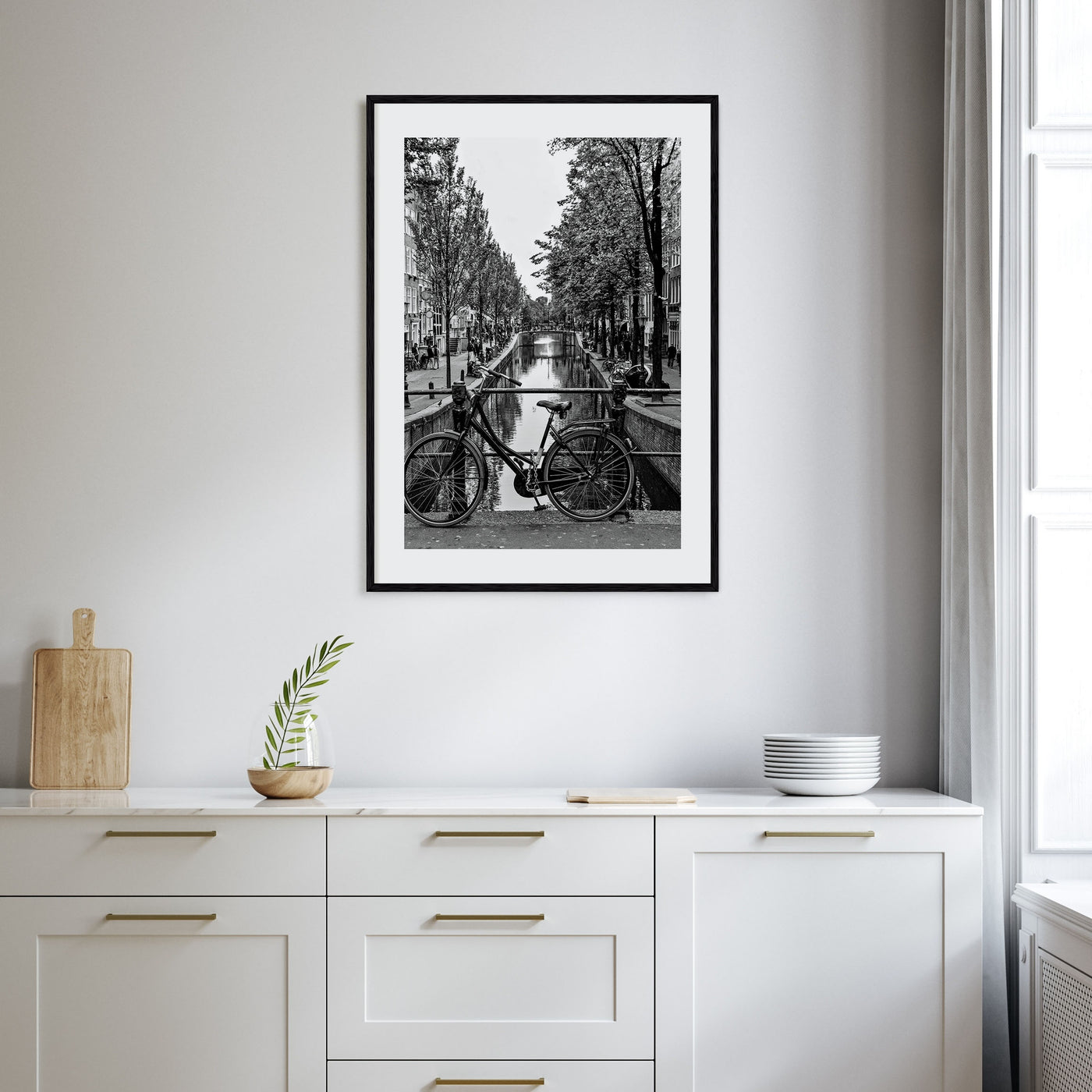Amsterdam Photo B&W No 3 Poster
