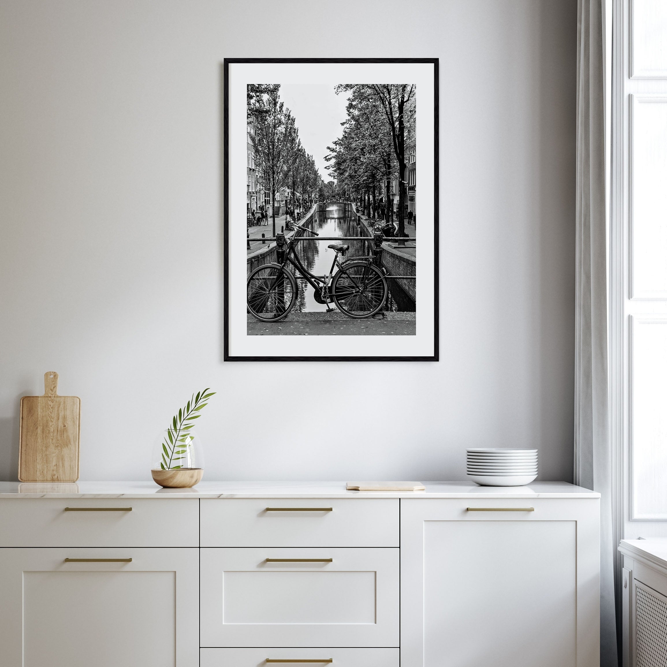 Amsterdam Photo B&W No 3 Poster