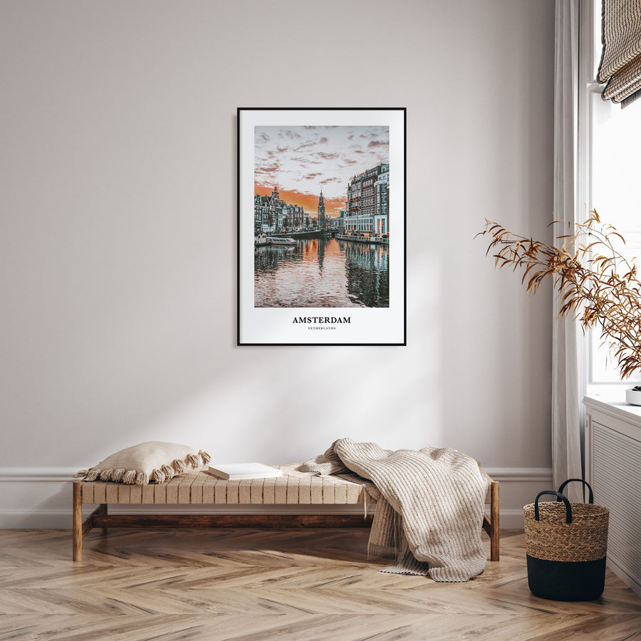 Amsterdam Portrait Color Poster