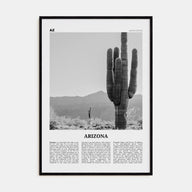 Arizona Travel B&W No 1 Poster