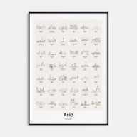 Asia Bucket List Poster