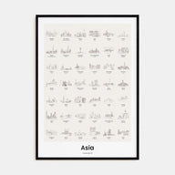 Asia Bucket List Poster