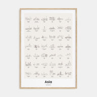 Asia Bucket List Poster