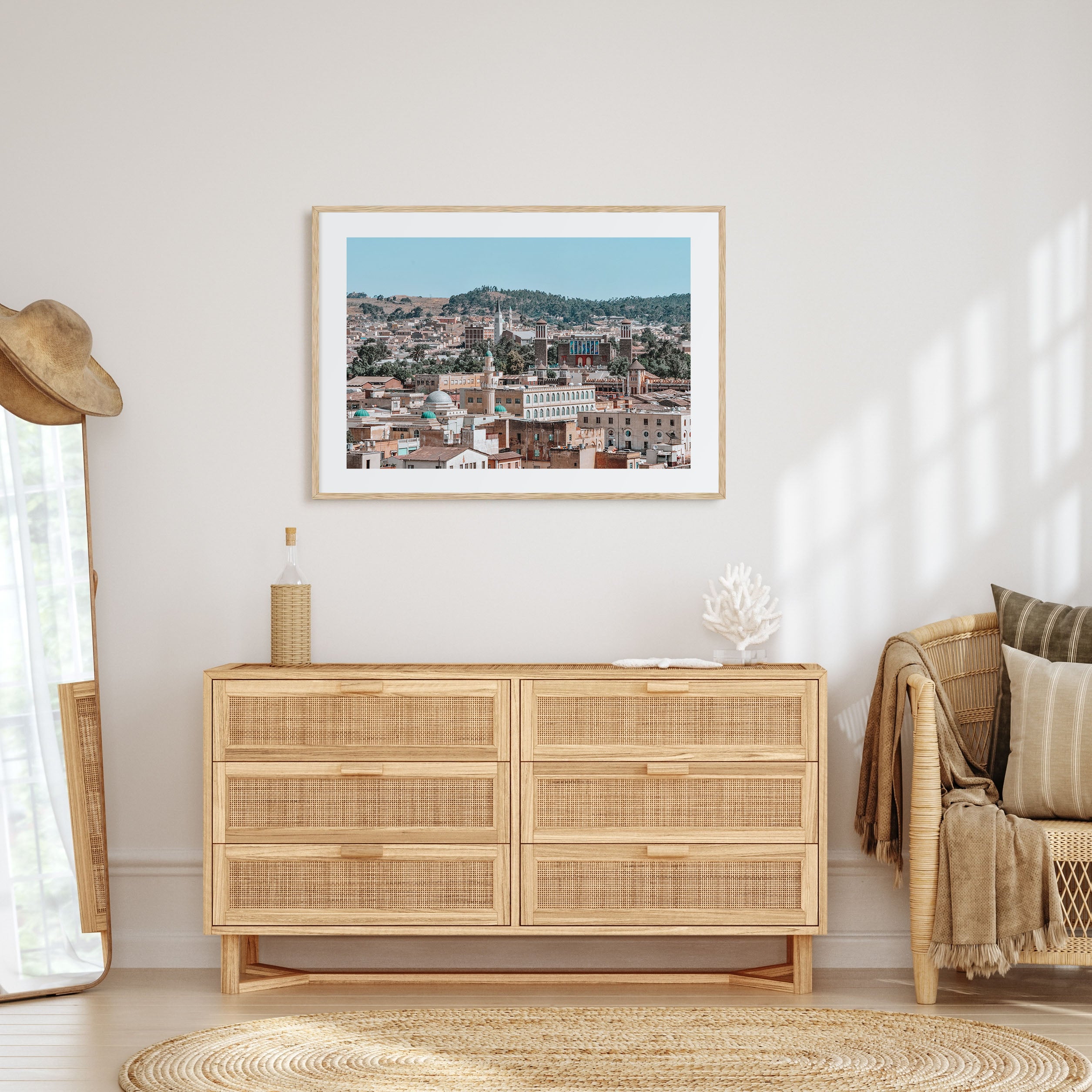 Asmara Landscape Color Poster