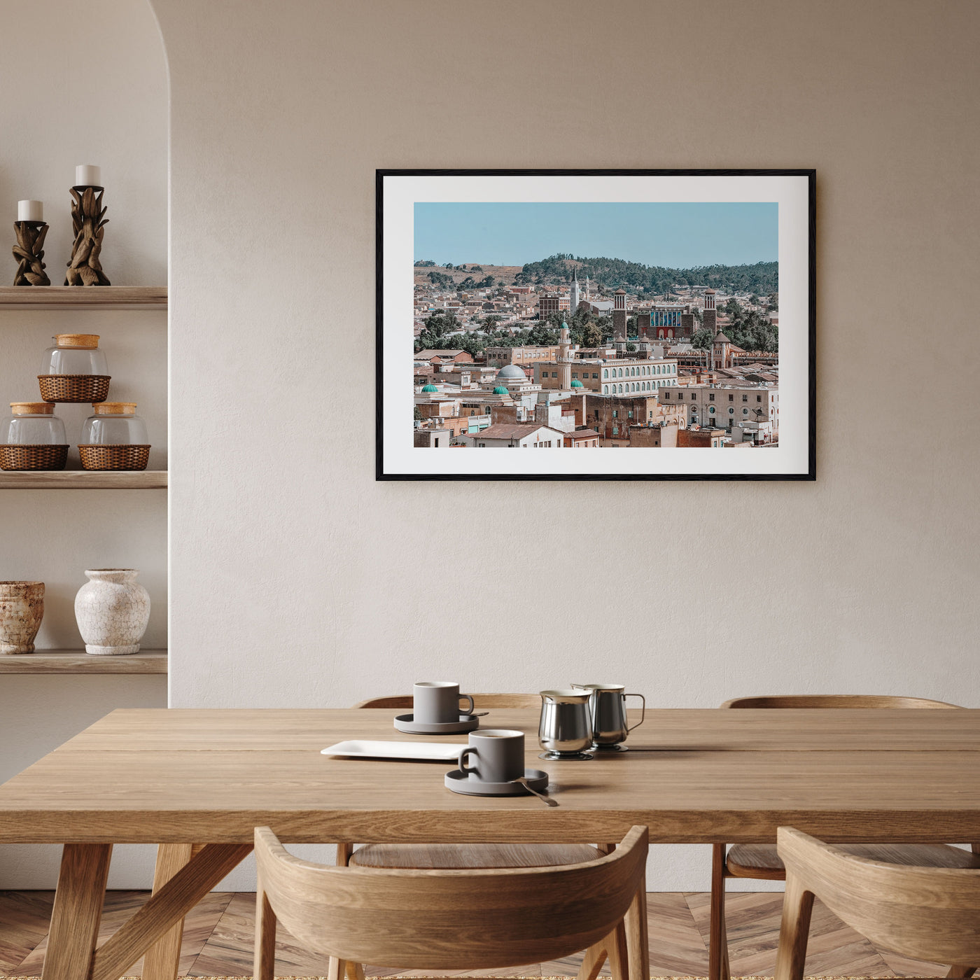 Asmara Landscape Color Poster