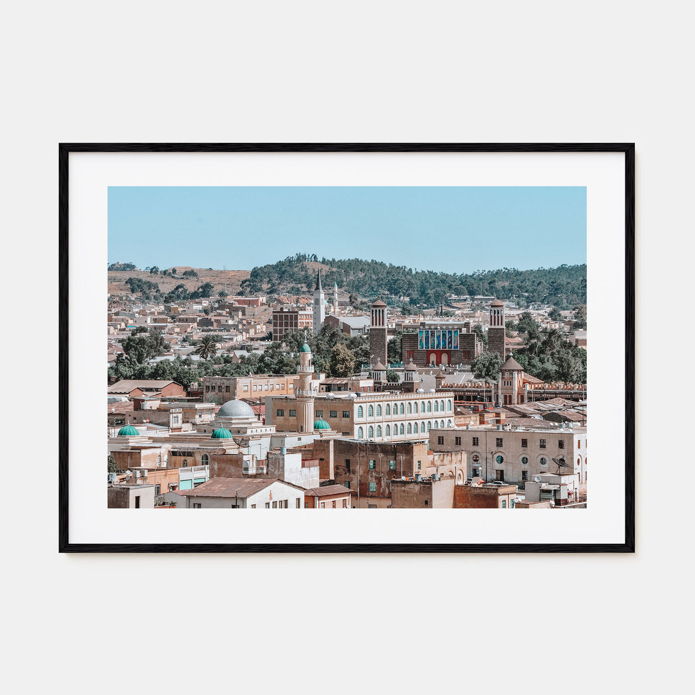 Asmara Landscape Color Poster