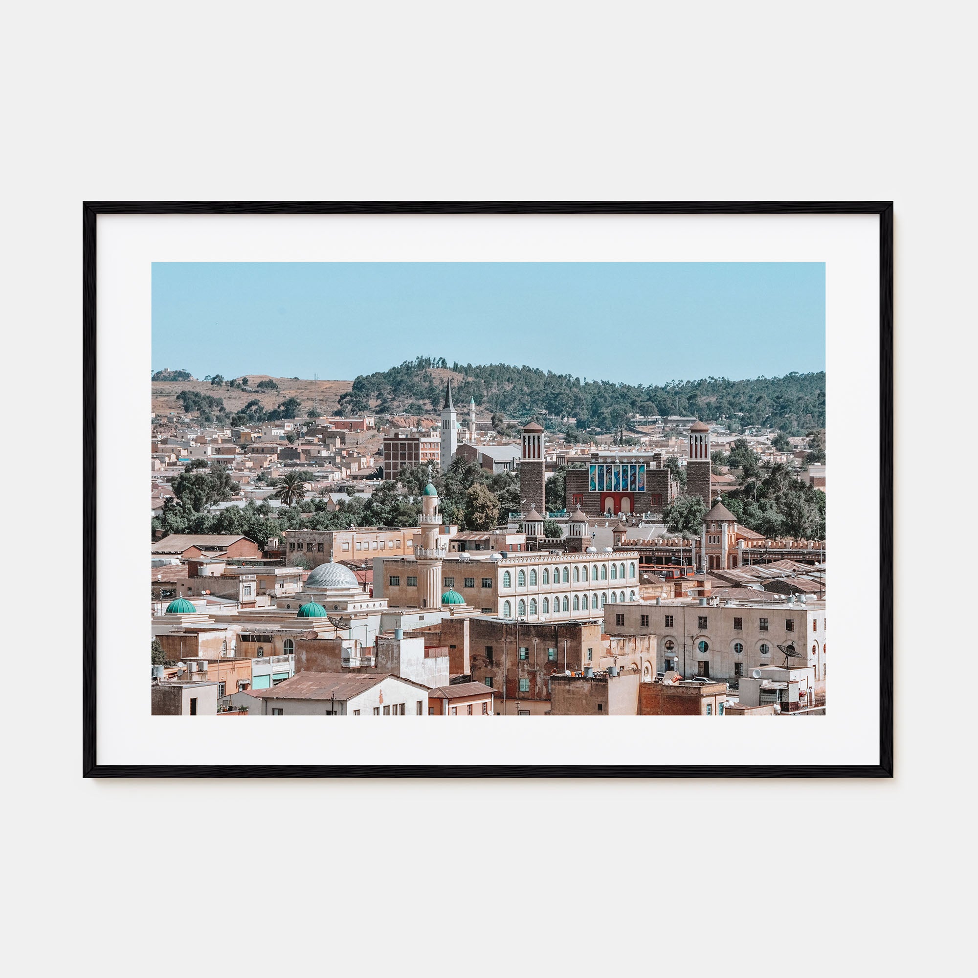 Asmara Landscape Color Poster