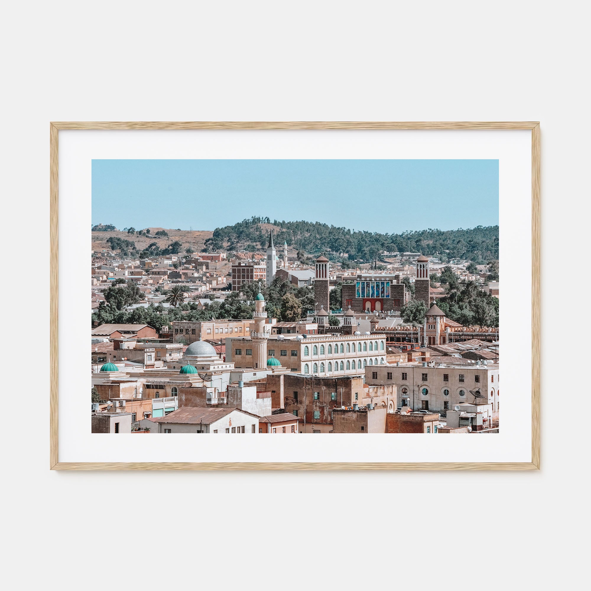 Asmara Landscape Color Poster