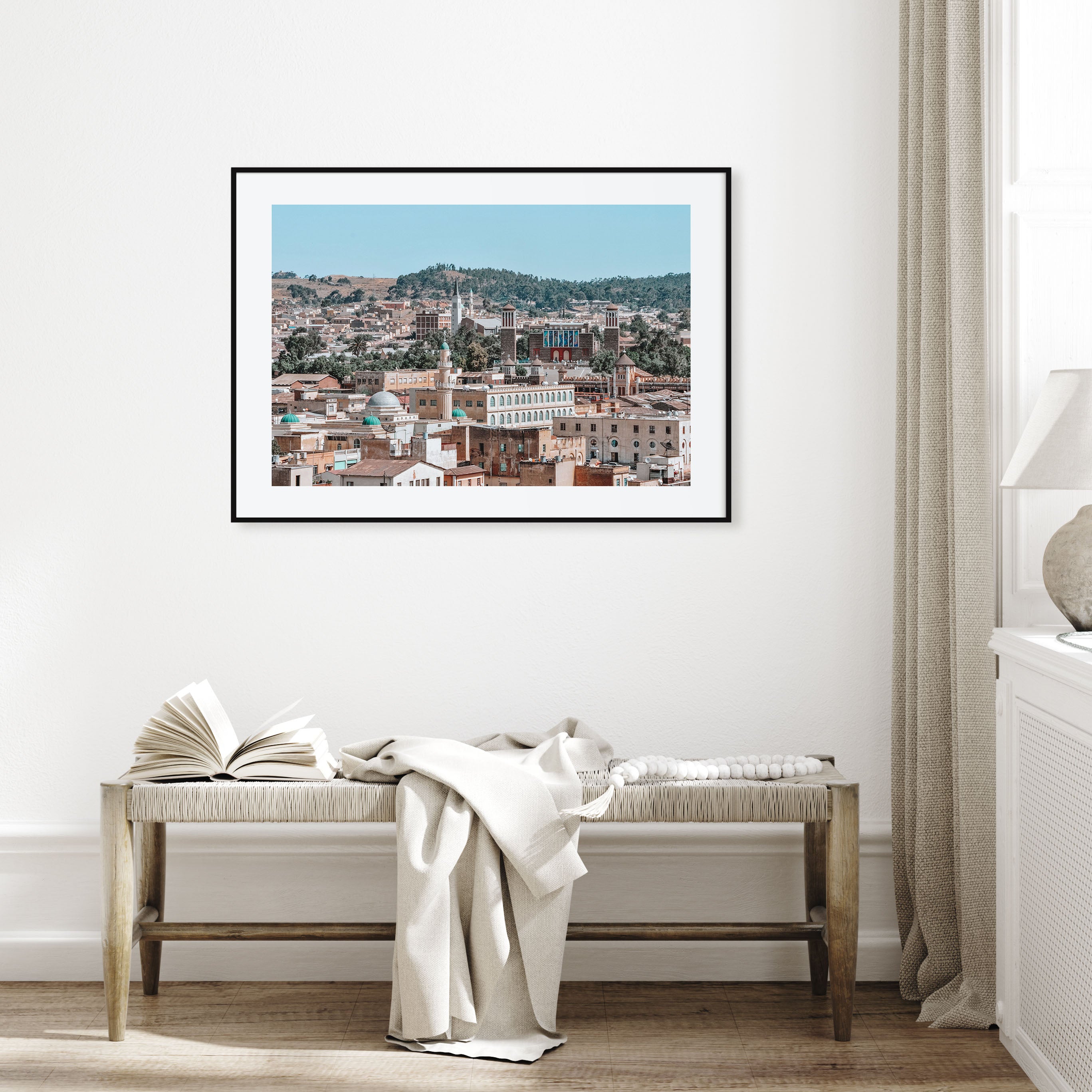 Asmara Landscape Color Poster