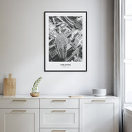 Atlanta Portrait B&W No 1 Poster