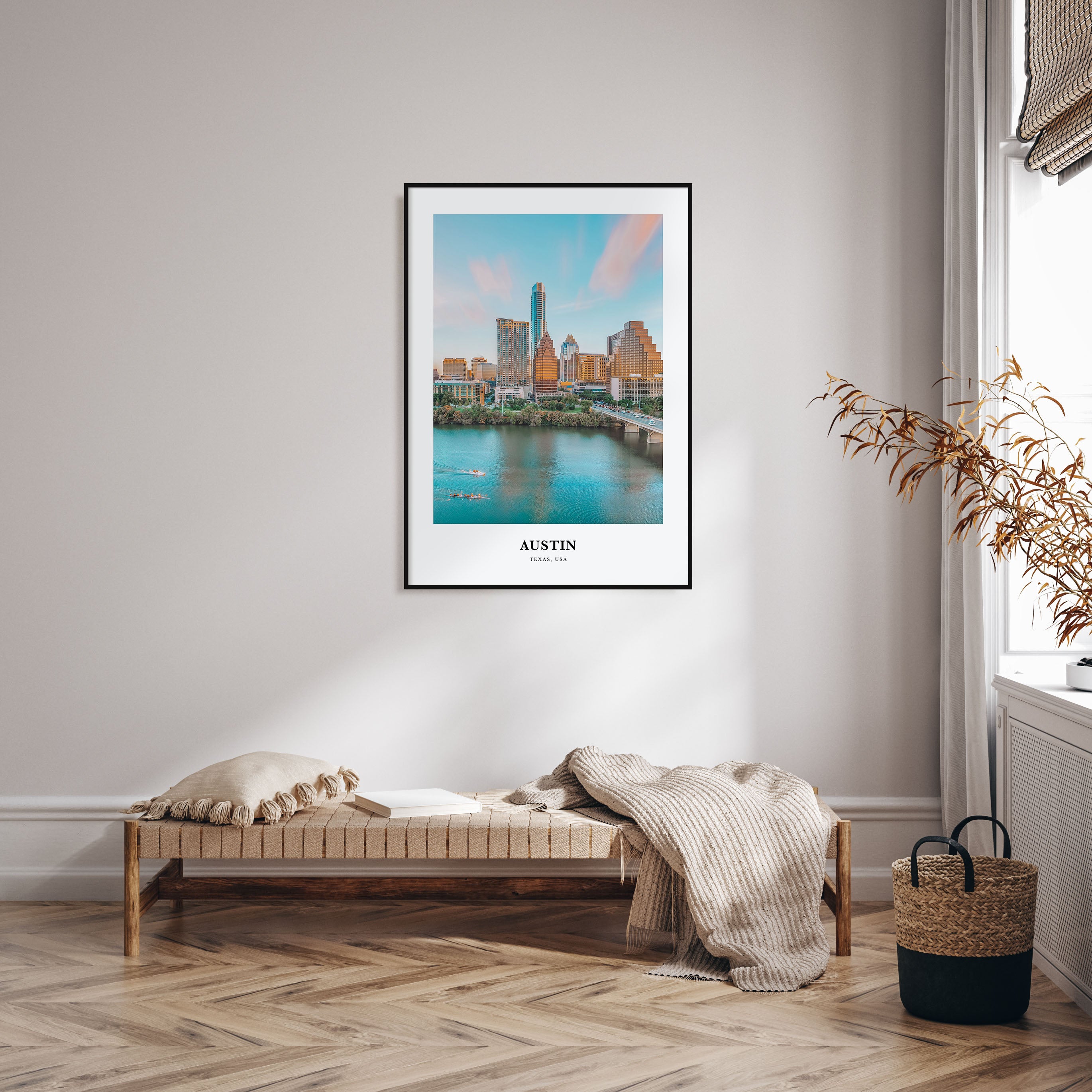 Austin Portrait Color Poster