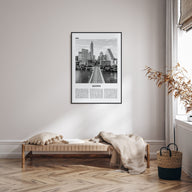 Austin Travel B&W No 1 Poster