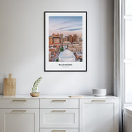 Baltimore Portrait Color Poster