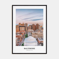 Baltimore Portrait Color Poster