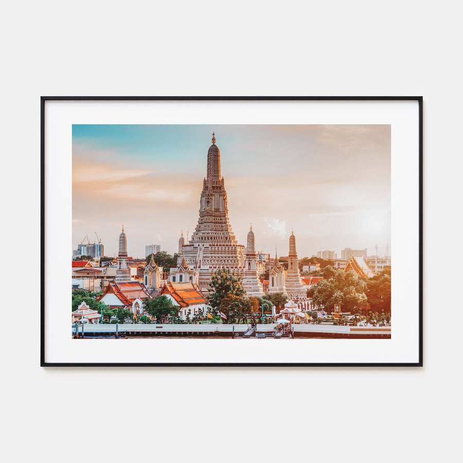 Bangkok Landscape Color Poster