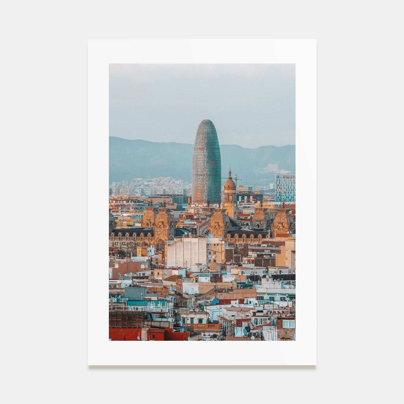 Barcelona Photo Color No 1 Poster