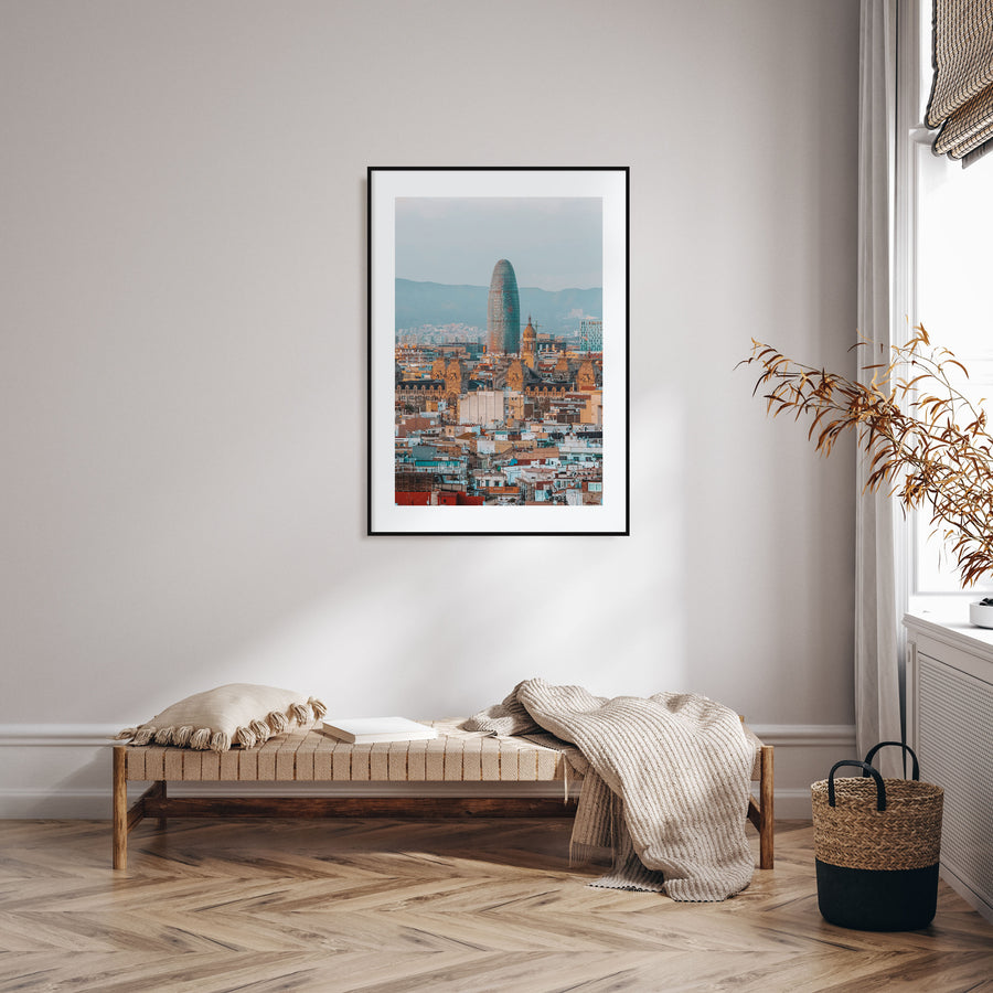 Barcelona Photo Color No 1 Poster