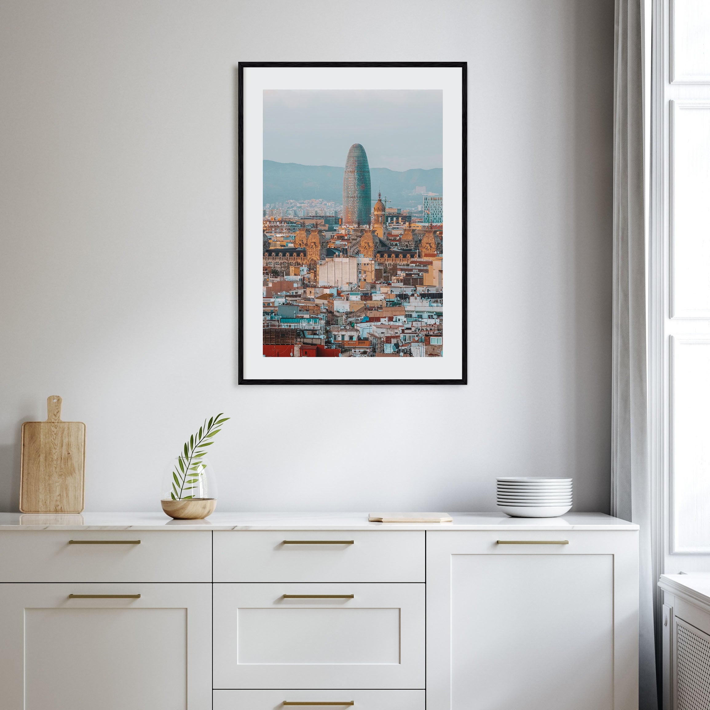 Barcelona Photo Color No 1 Poster