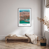 Barcelona Portrait Color Poster